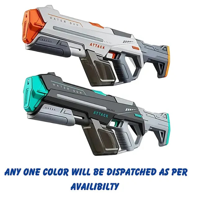 Electric water gun toy black technology repeater automatic water spray high pressure water play gun toy Electric